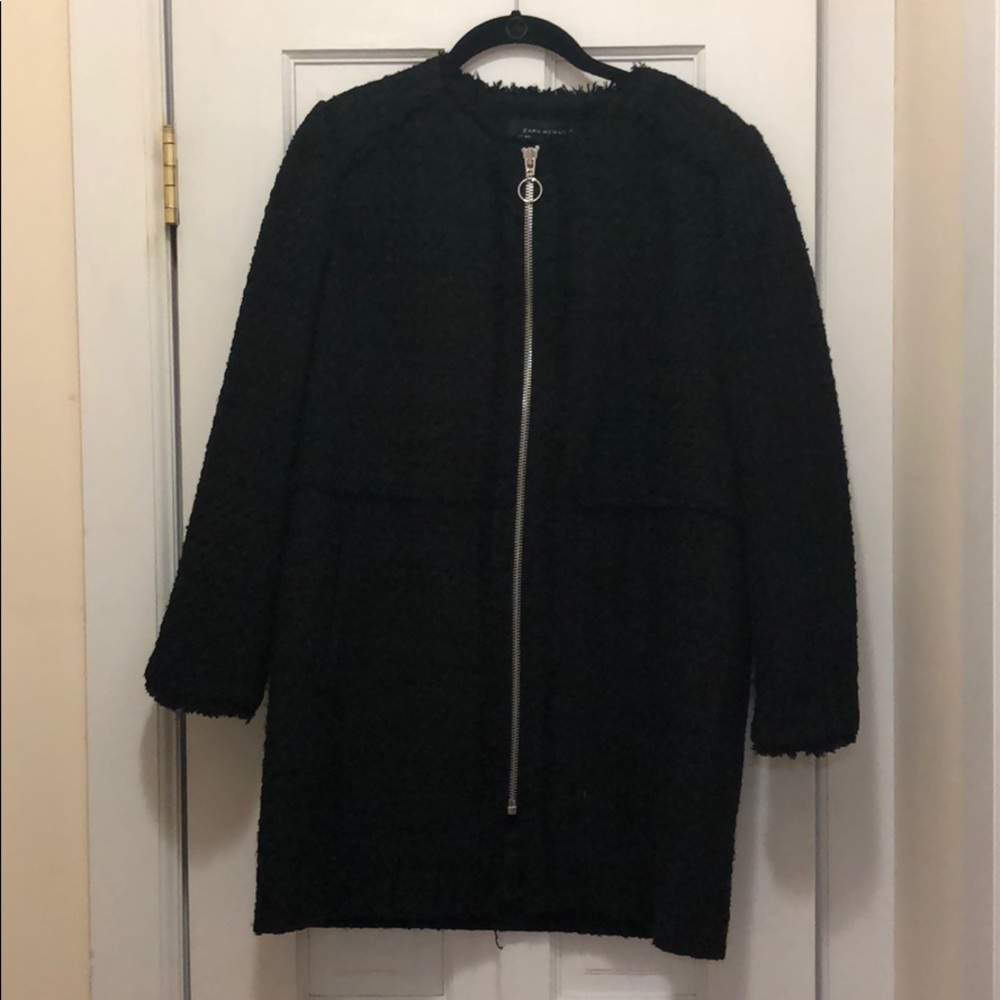 Zara tweed coat